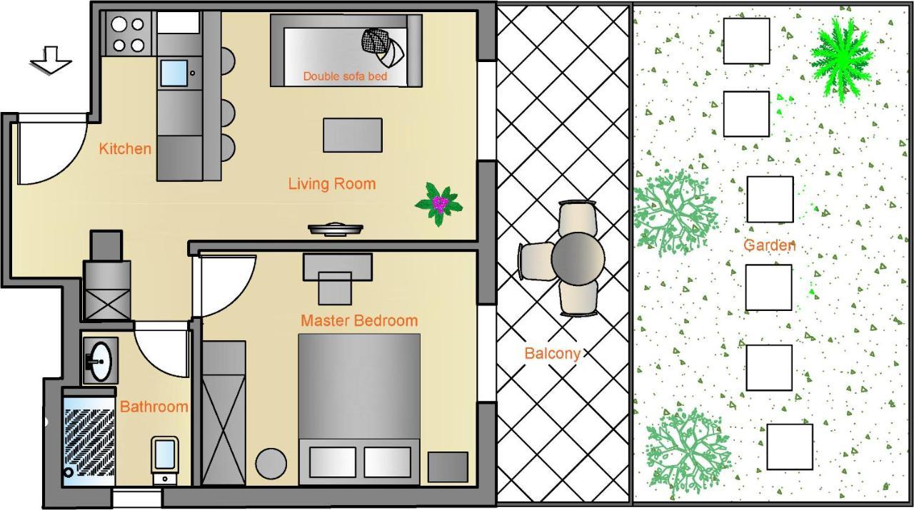 Casa Malu Boutique Apartments - No 1 جوفيا المظهر الخارجي الصورة